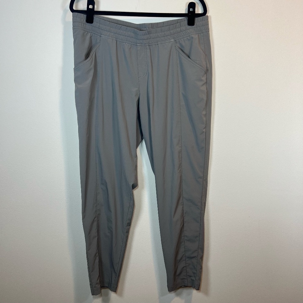 The North Face Pants Gray Pull On Drawstring Pockets Straight Leg Gorpcore Sz 16